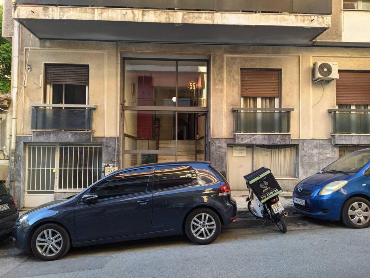 2 Bedrooms Apartment Center Of Athens 4 Min Subway Exterior photo