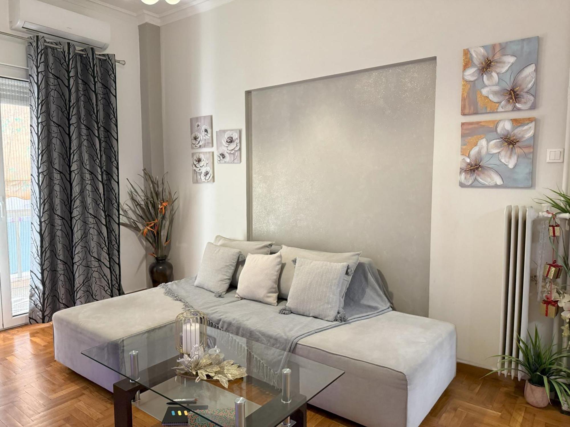 2 Bedrooms Apartment Center Of Athens 4 Min Subway Exterior photo