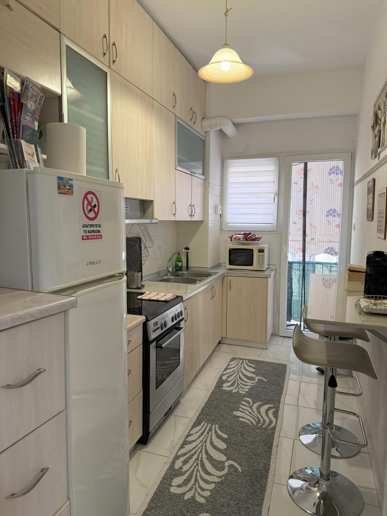 2 Bedrooms Apartment Center Of Athens 4 Min Subway Exterior photo